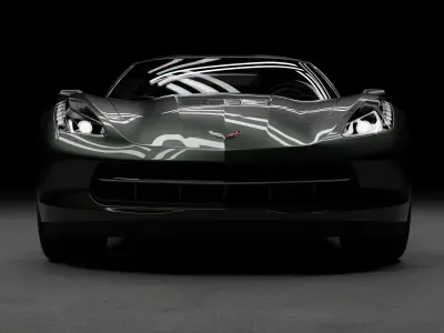 Chevrolet Corvette C7 Free 3D model