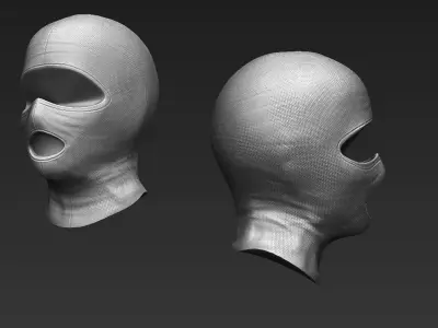 Set of Headwear Part 2 3D model