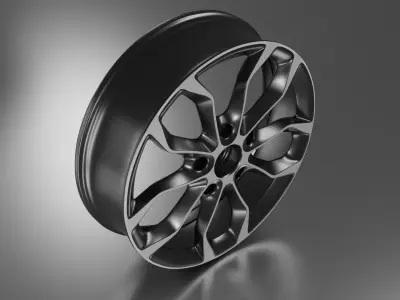 rueda generica Free 3D model