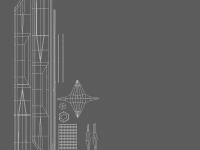 Sword Low-poly 3D model