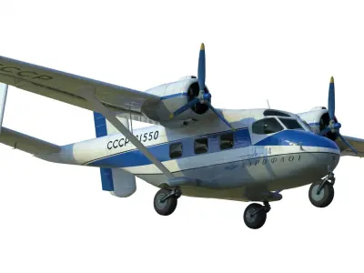 Antonov An-14 Pchelka 3D model