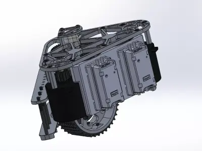 Swerve mount mk4i Spark Max SwerveVertical orientation Free 3D print model