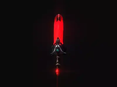 Darkjelly Sword Free low-poly 3D model