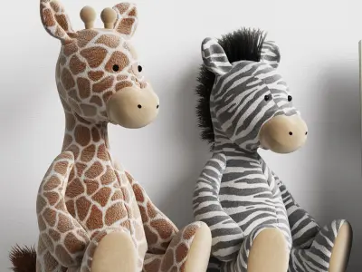 Kids Room Decor 06 3D model