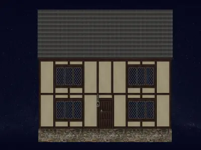 Tudor tavern 3D model