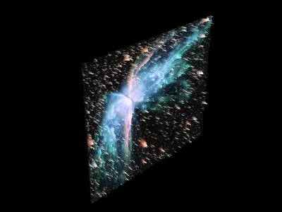Butterfly Nebula 3D model