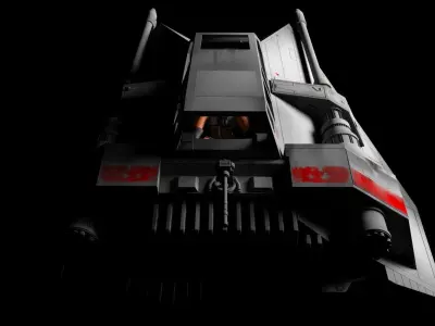 Star Wars Rebel Snowspeeder 3D model Free 3D model