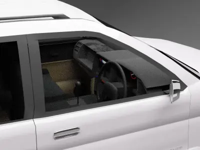 Isuzu Panther Free low-poly 3D model