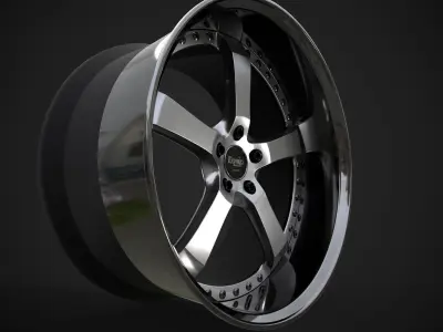 Rim Equip E05 Low-poly 3D model
