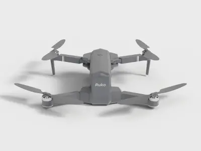 FOLDABLE GPS DRONE 3D model