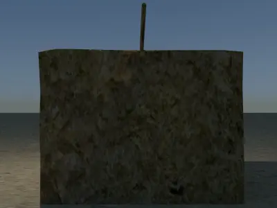 Maldivian Old Well 3D model