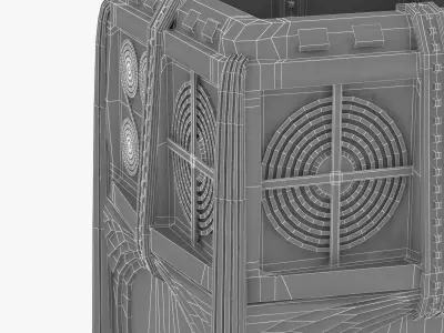 gustav gurschner metal vase 3D model