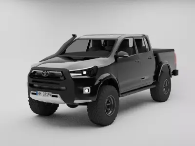 Toyota Hilux AT35 3D model