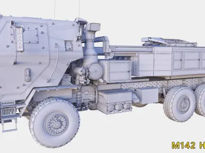 M142 HIMARS 3D model
