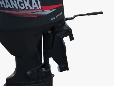 Outboard Motor 3D model
