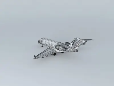 Viking Express Bombardier Challenger 300 Free 3D model