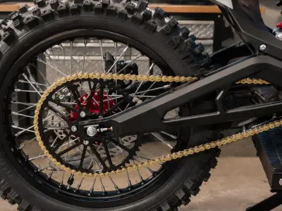 Motorcycle Chain Drive and Sprocket 3D model