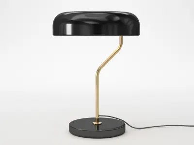 Eclipse Desk Lamp Free 3D model