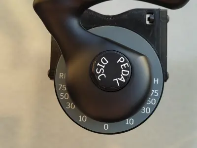 A320 Tiller Plug and Play 3D print model