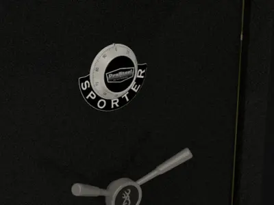 Browning safe 3D model