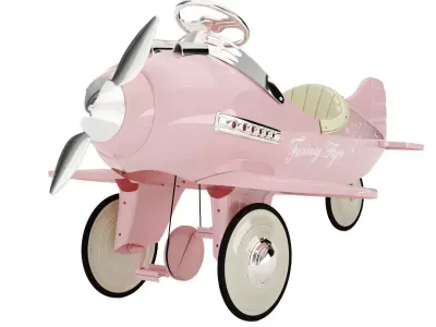 Kids pedal plane Murray Pursuit 3D model