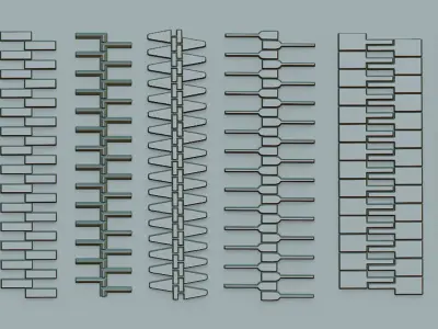 13 Zip Brushes and Alpha Maps 3D model