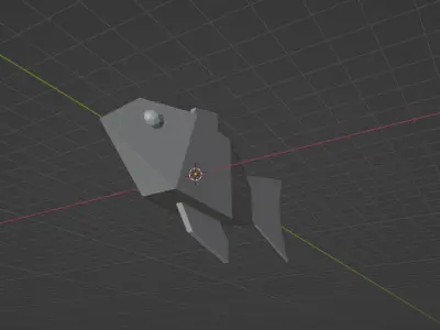 i am just a fish Free low-poly 3D model