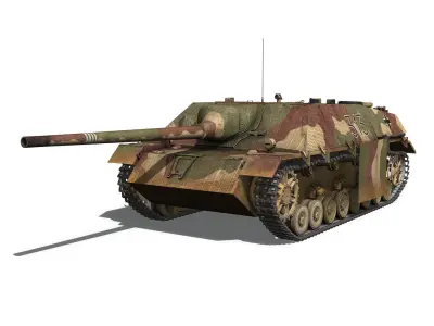 Jagdpanzer IV L70V - Late Production 3D model