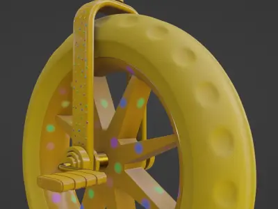Unicycle 3D model order