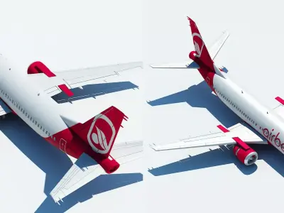 737 Air berlin 3D model