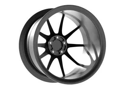 HRE P104SC Low-poly 3D model