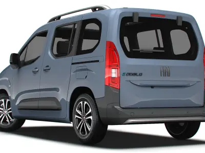 Fiat E-Doblo 361 2025 3D model