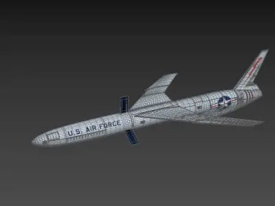 Northrop SM-62 Snark Cruise Missile 3D model