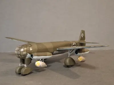Junkers 287 WW2 Jet Bomber Prototype 3D print model