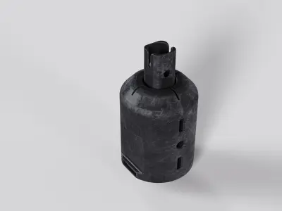 Muzzle brake Scrol 3D model