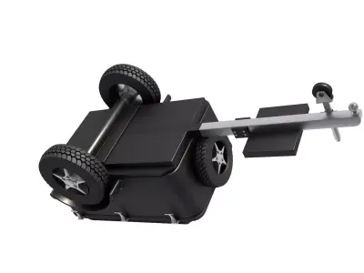 cargo Trailer 3D model