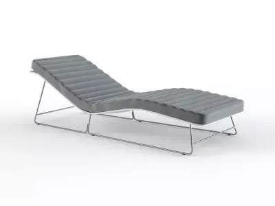 Lounger Fabric 3D model