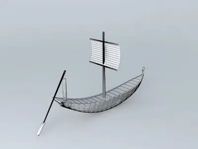 Egyptian Vessel Free 3D model