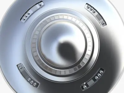 UFO Flying Saucer 3D model