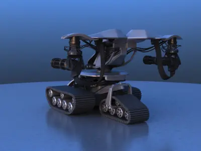 Terminator T1 from Terminator 3 Movie 3D model