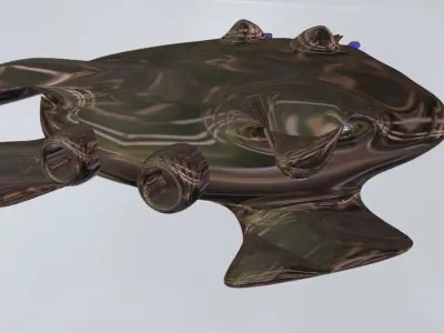 Sci-fi Drone Free low-poly 3D model