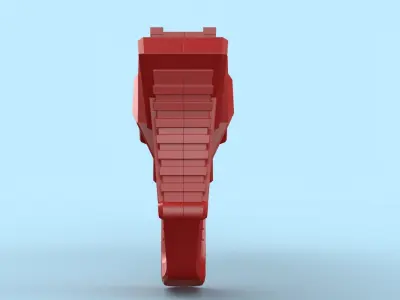 Super Shot Gun Low-poly 3D model