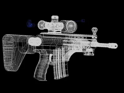 Mpt-76 Rifle Free 3D model