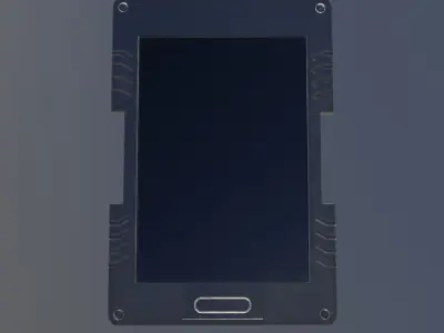 Tactical Military Ipad Low-poly 3D model