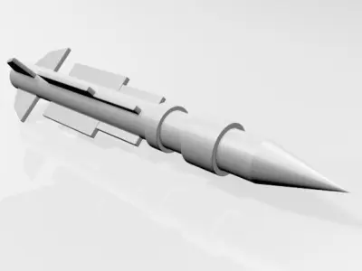 Missile 07 3D model