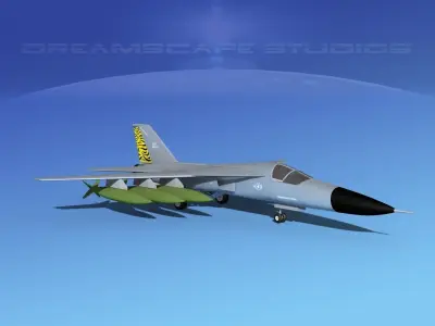 General Dynamics FB-111 Aardvark V04 3D model