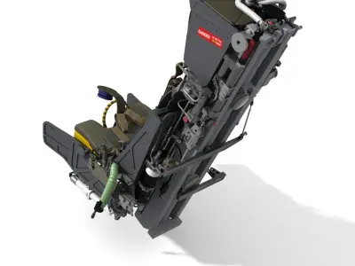 Martin baker Mk10 Ejection Seat 3D model