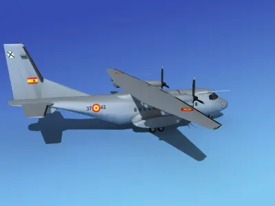 Casa CN-235 Spain 3D model
