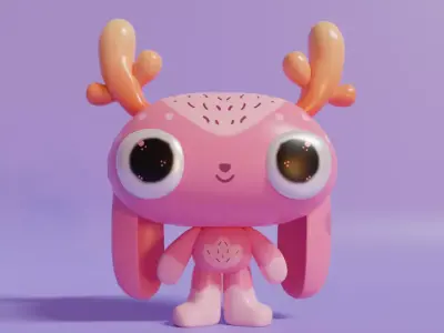 DeePink funko JellyKid Free 3D model