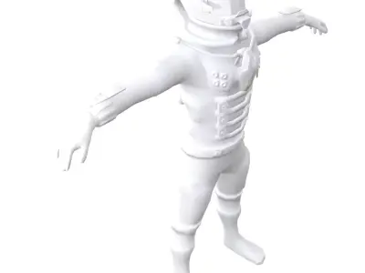 Sci Fi suit 3D model order
